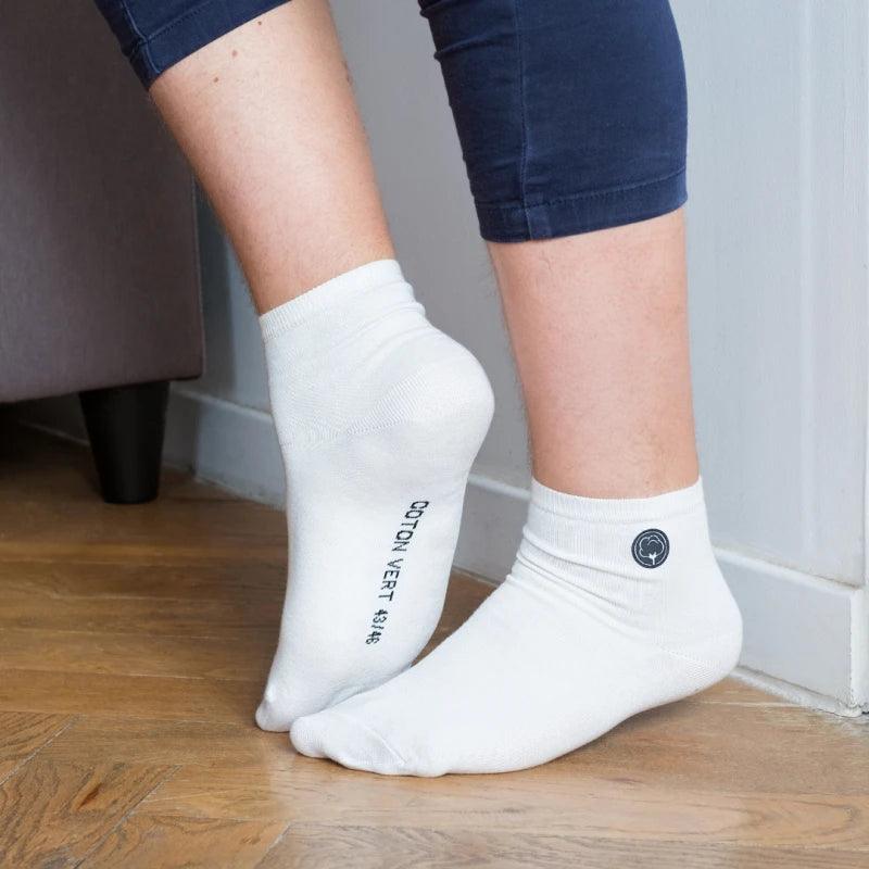 Les chaussettes basses en coton BIO