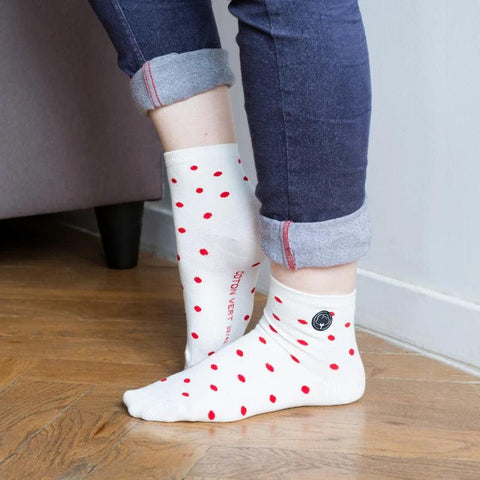 Les chaussettes basses en coton BIO