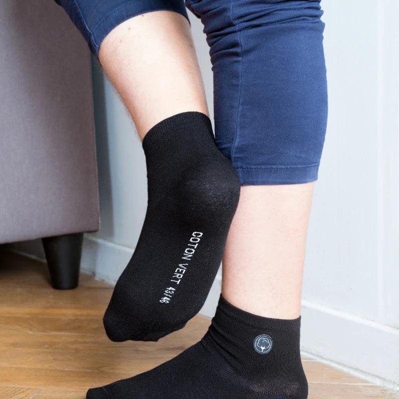 Les chaussettes basses en coton BIO