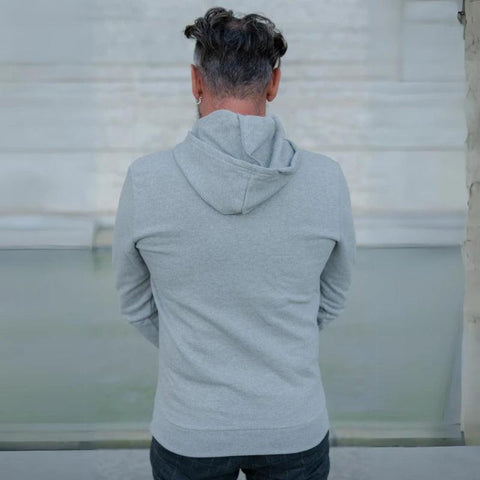 Le sweat capuche français mixte 100% coton bio