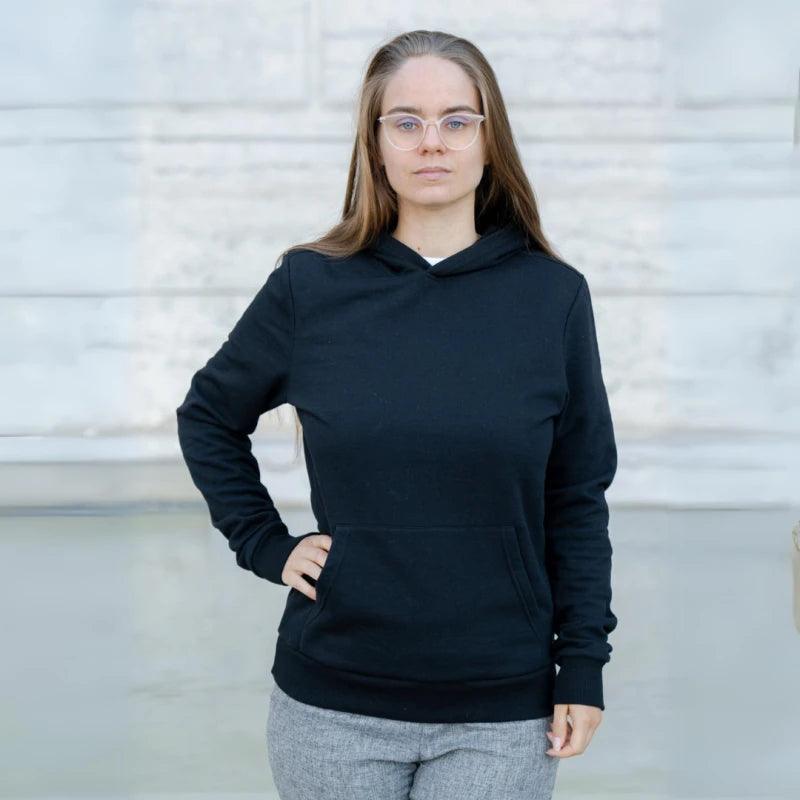 Le sweat capuche français mixte 100% coton bio