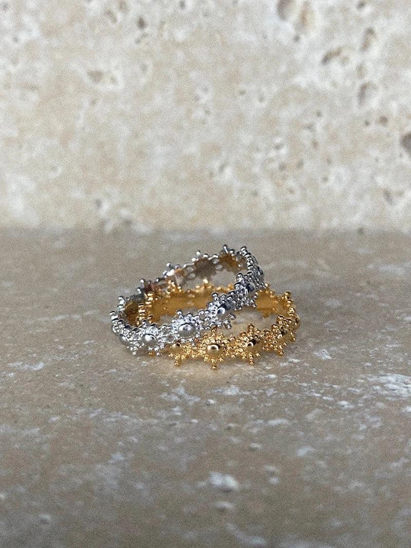 Bague Sun – Dorée ou Argent