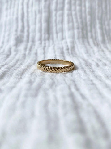 Bague Twist Dorée