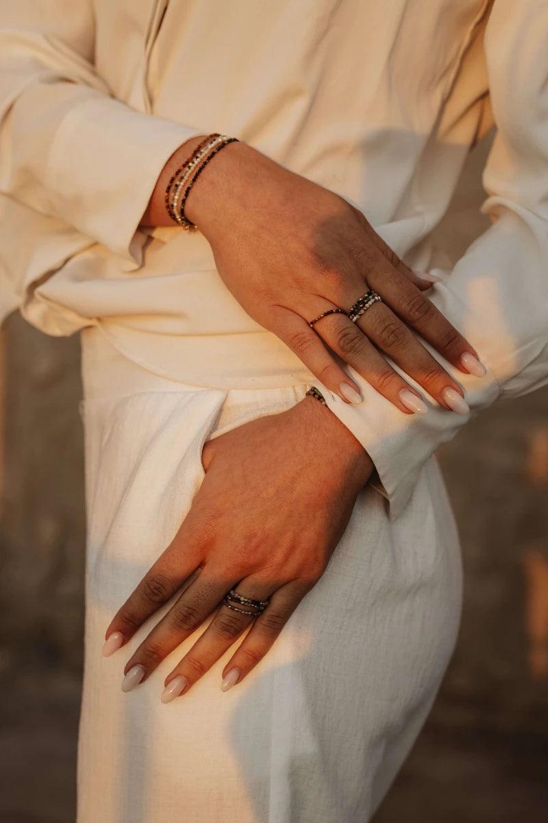 Bracelets Tiny Stones - Happiness 🦋