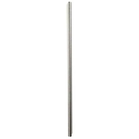 Paille droite en acier inoxydable