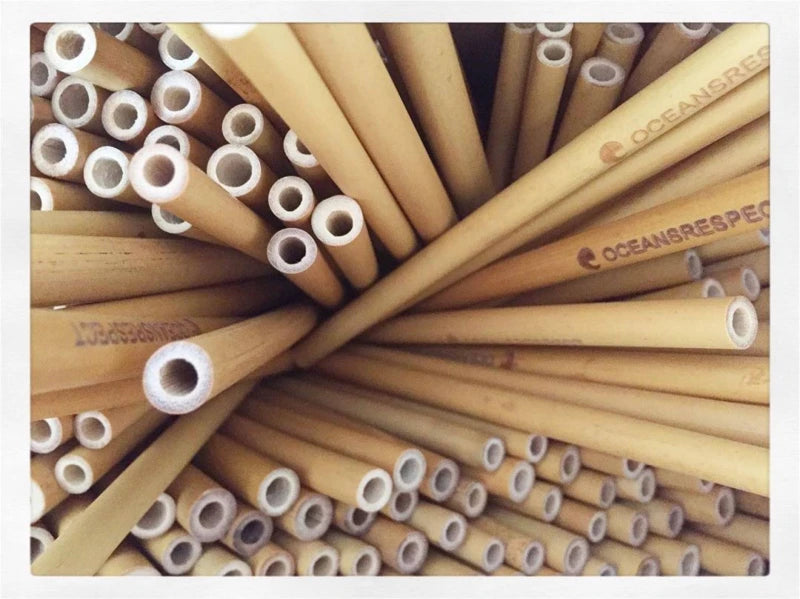 Paille réutilisable en bambou - Vrac