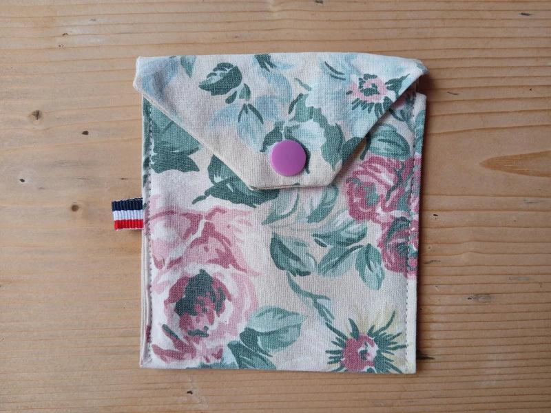 Petite Pochette Pression Upcyclée - Éco-Responsable et Solidaire