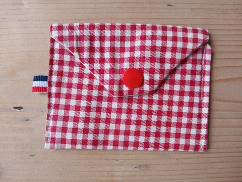 Petite Pochette Pression Upcyclée - Éco-Responsable et Solidaire