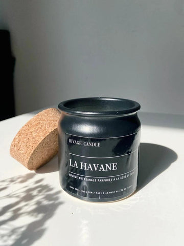 Bougie Artisanale Parfumée La Havane