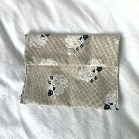 Pochette en tissu recyclé | Fabriqué à Lyon