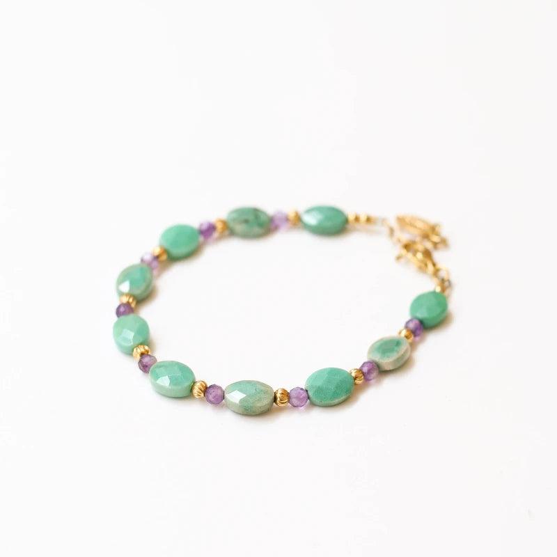 Bracelet Summer Agate Herbe