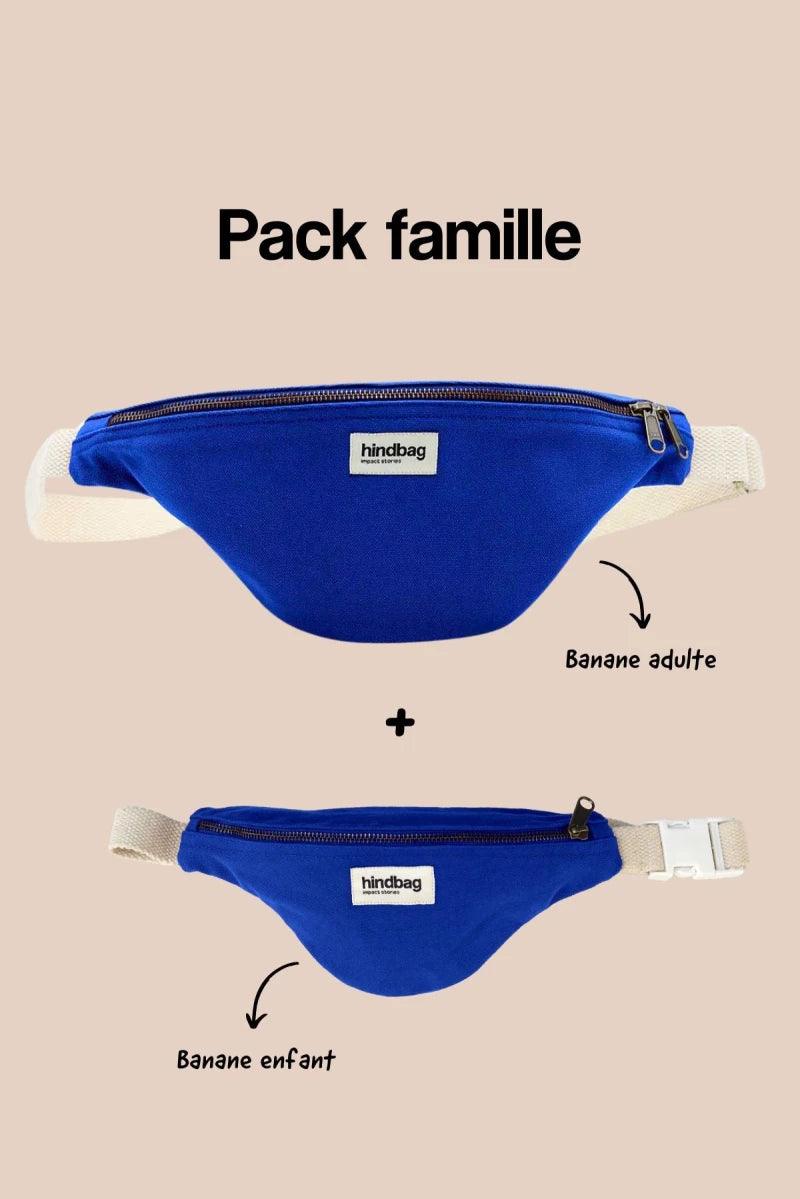 Pack famille bleu électrique