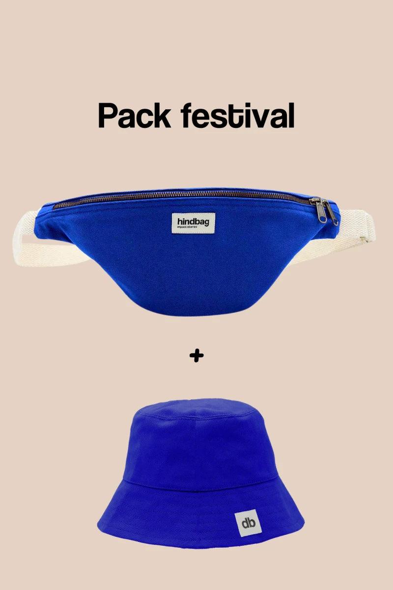 Pack festival bleu électrique