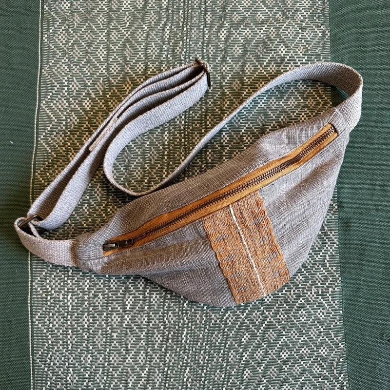 Sac banane Kachin gris