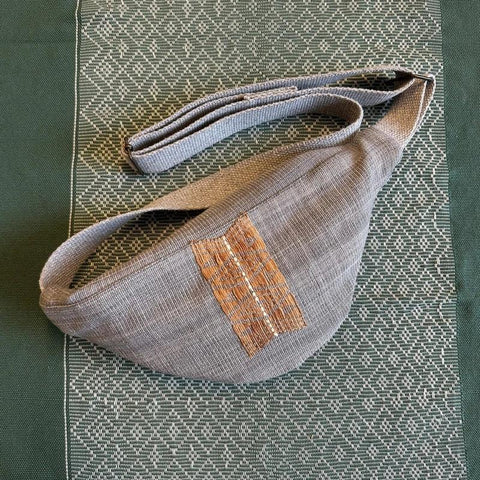 Sac banane Kachin gris