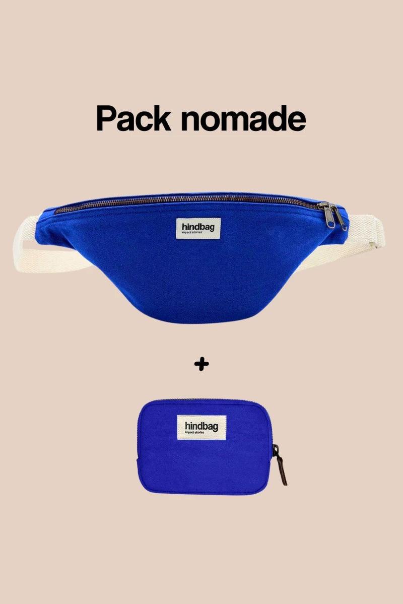 Pack nomade bleu électrique