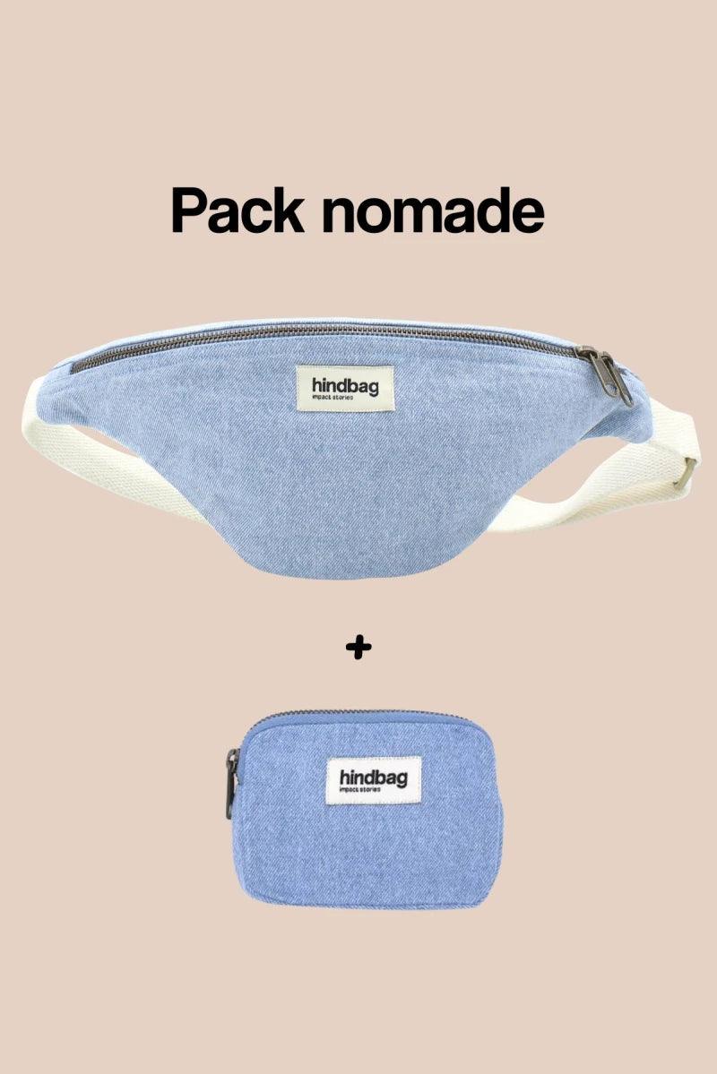 Pack nomade denim bleu