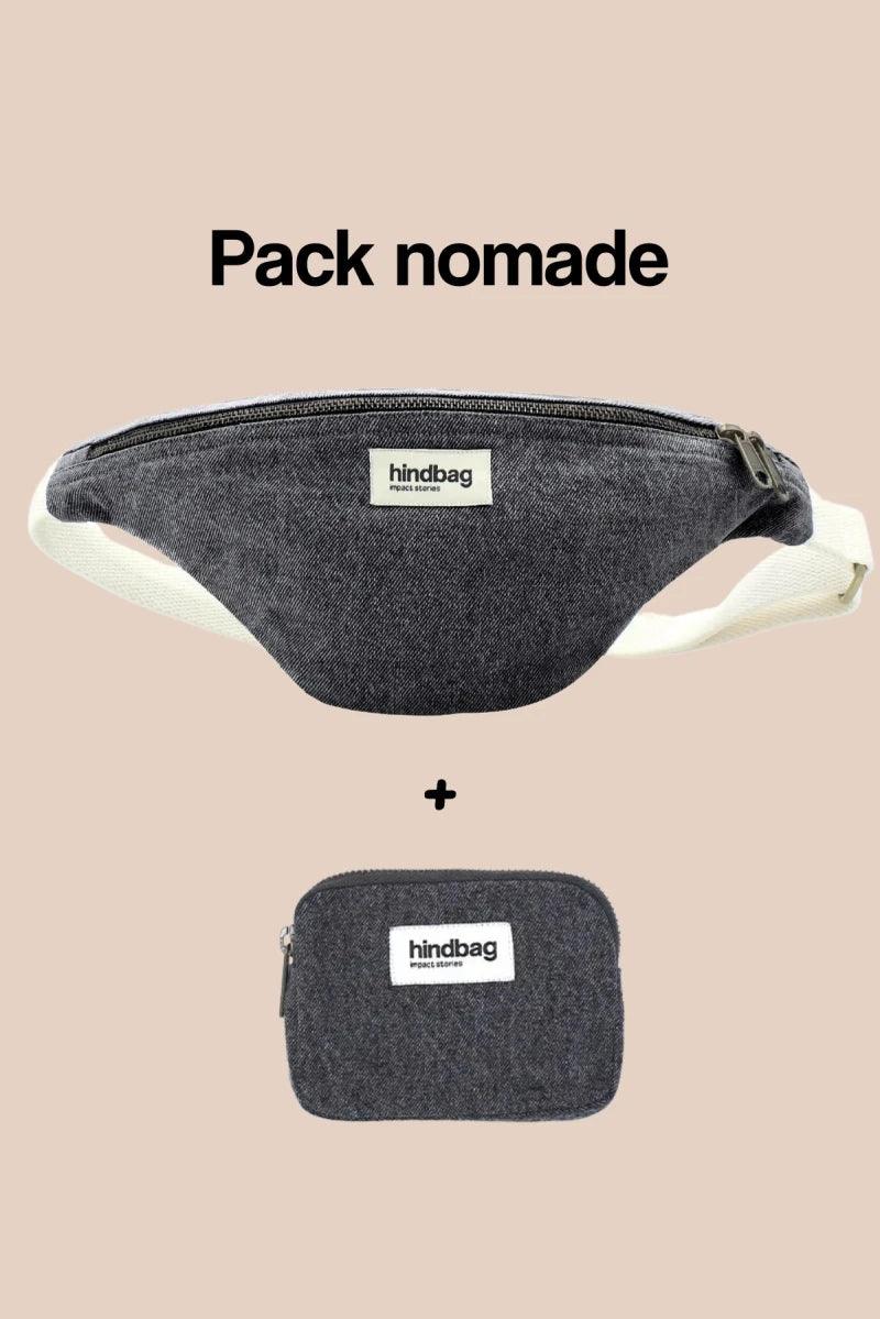 Pack nomade denim gris