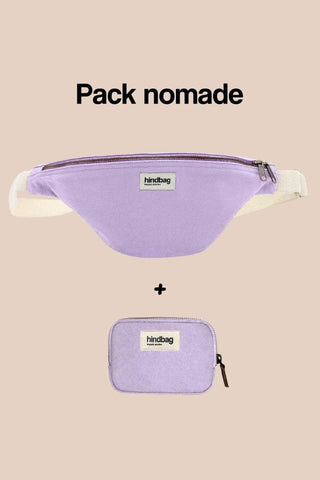 Pack nomade lilas