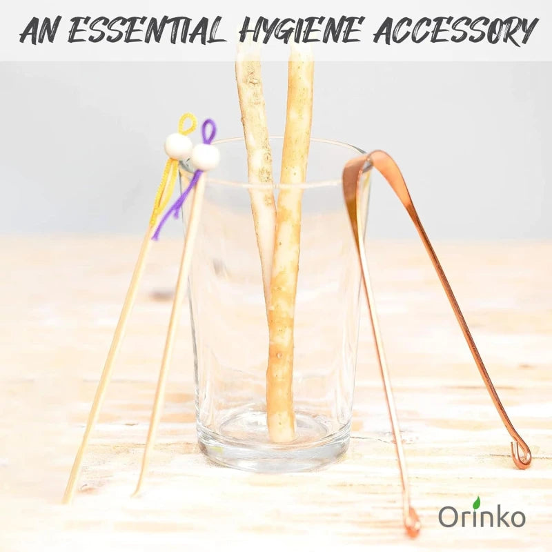 Cure-Oreille Japonais en Bambou X5 - Cure Oreille Écologique