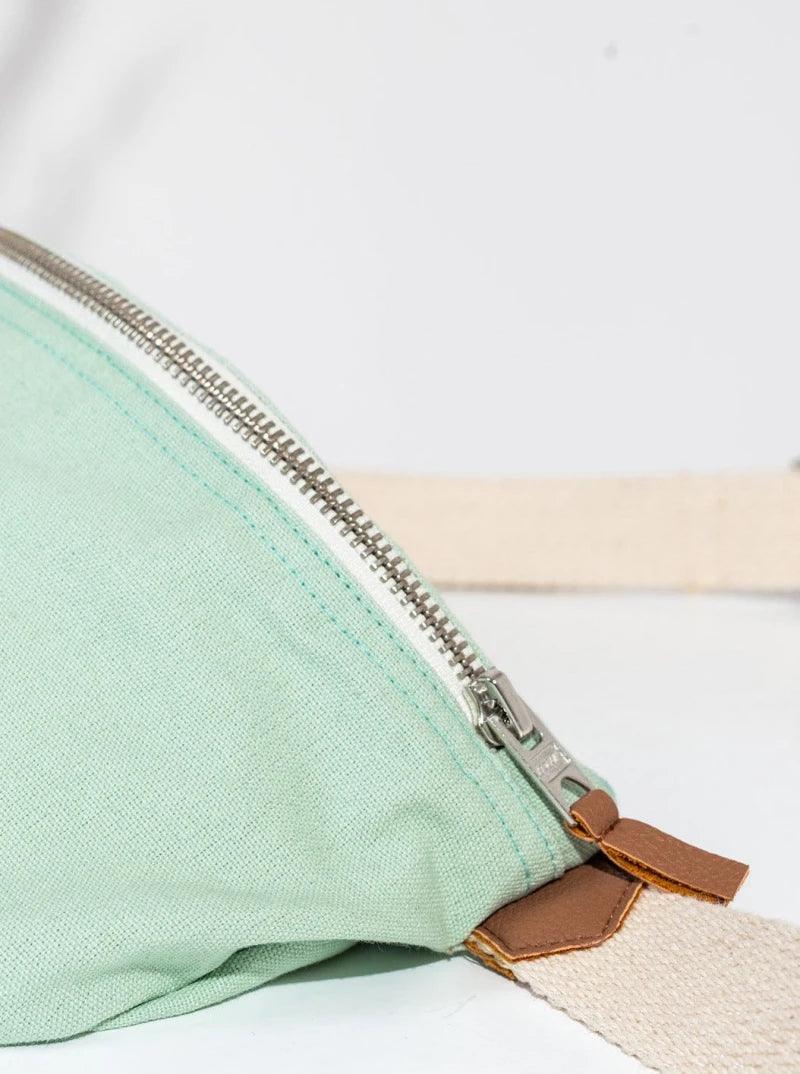 Sac banane Binette XL Blois -  Vert d’eau Pastel