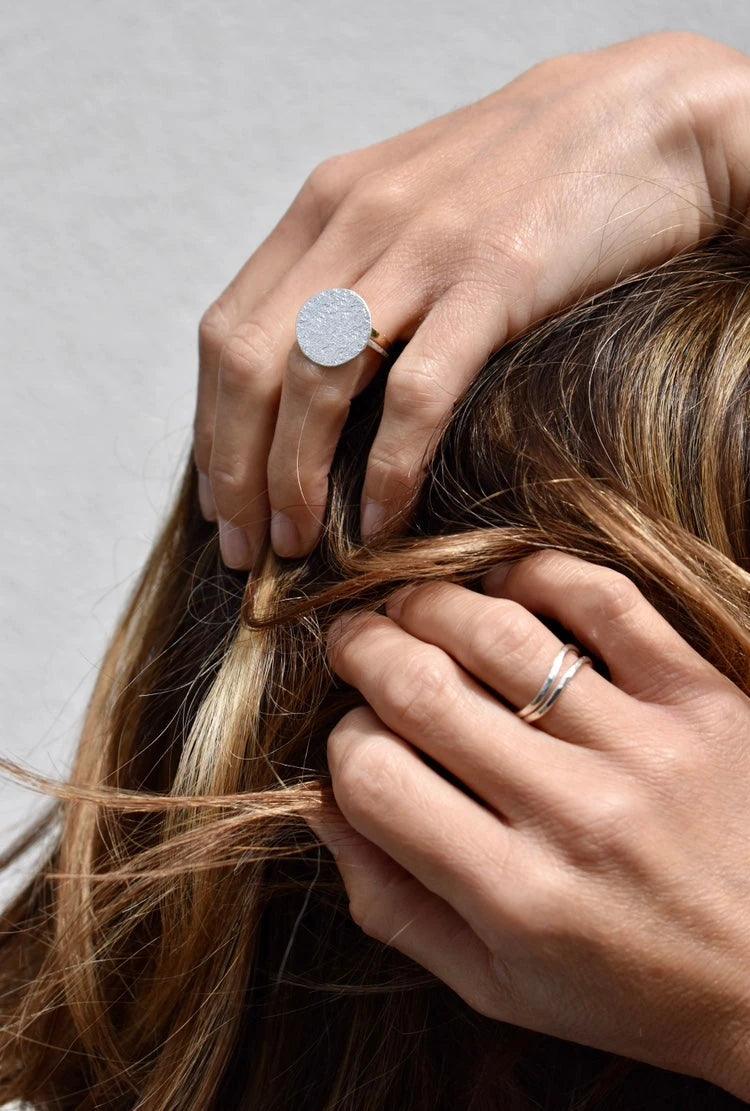 Bague Ola, Argent massif