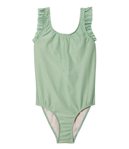 Maillot de bain Léa aqua scintillant