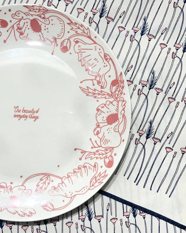 POPPY Pink Plate Regular