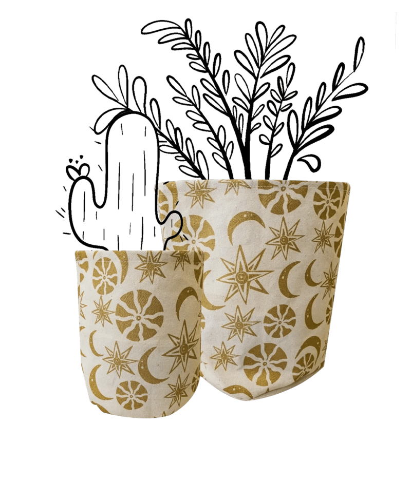 Astres Textile Planters