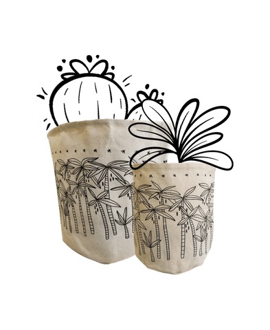 Palms Textile Planters