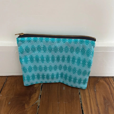 Pochette Kachin turquoise