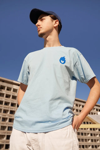 T-shirt bleu clair "Perfect Match"