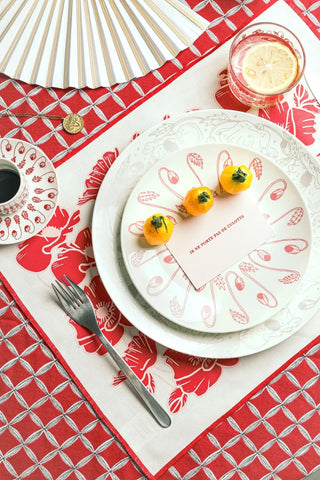 POPPY Pink Plate Small