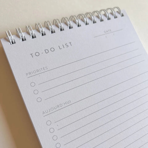 Pack planner hebdomadaire + to-do list non datés