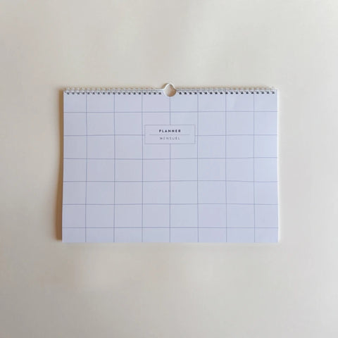 Pack planner mensuel + planner hebdo non datés