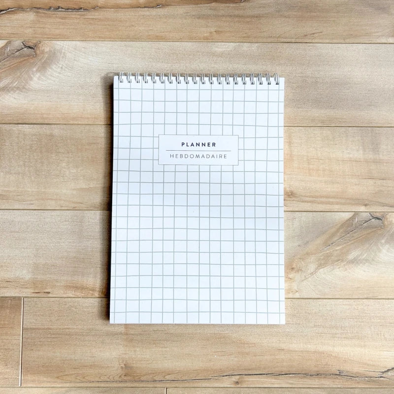 Pack planner hebdomadaire + to-do list non datés