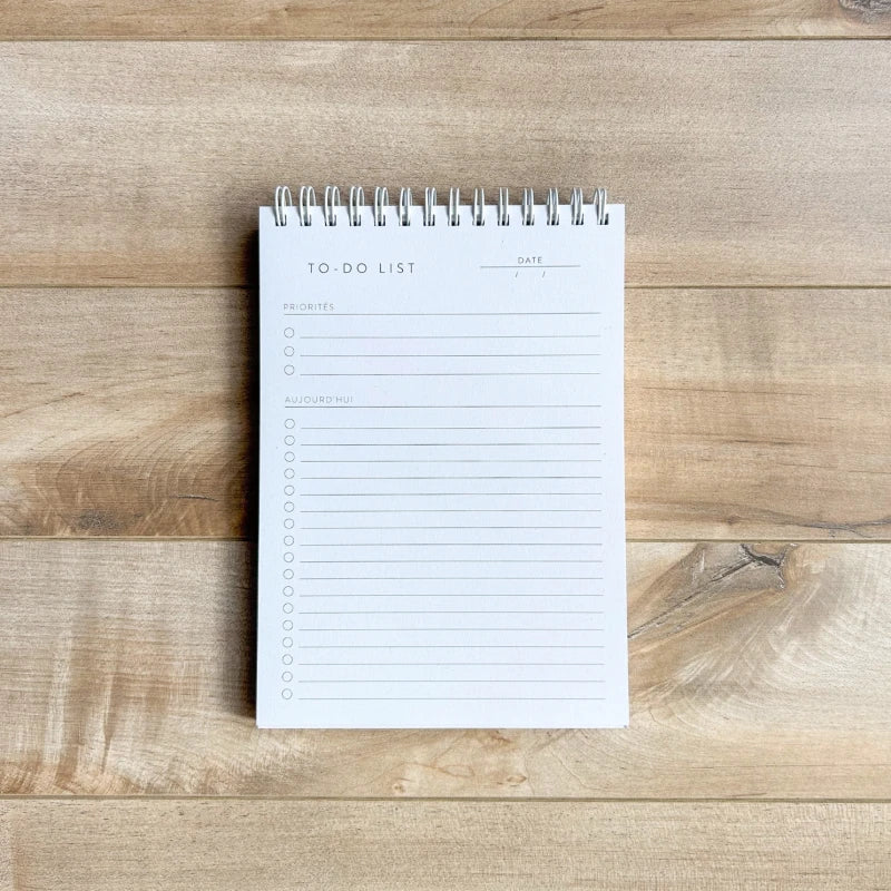 Pack planner hebdomadaire + to-do list non datés