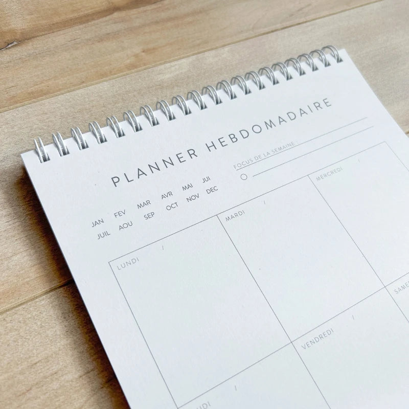 Pack planner hebdomadaire + to-do list non datés