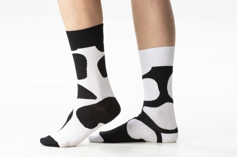 Oh la vache | Paire de chaussettes dépareillées