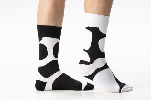 Oh la vache | Paire de chaussettes dépareillées