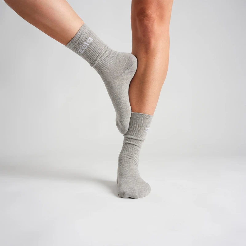 Duo Chaussettes Gris/Rose