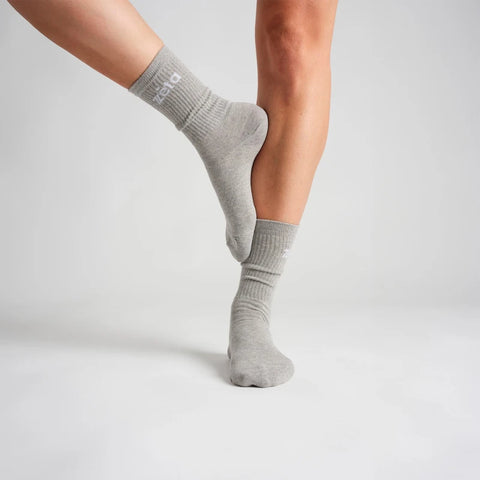 Duo Chaussettes Gris/Rose