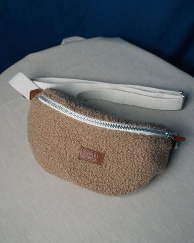 Sac Banane Binette - Moumoute Beige 🐑