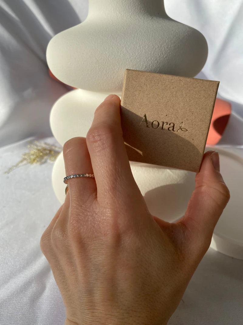 Bague Perla, Argent massif