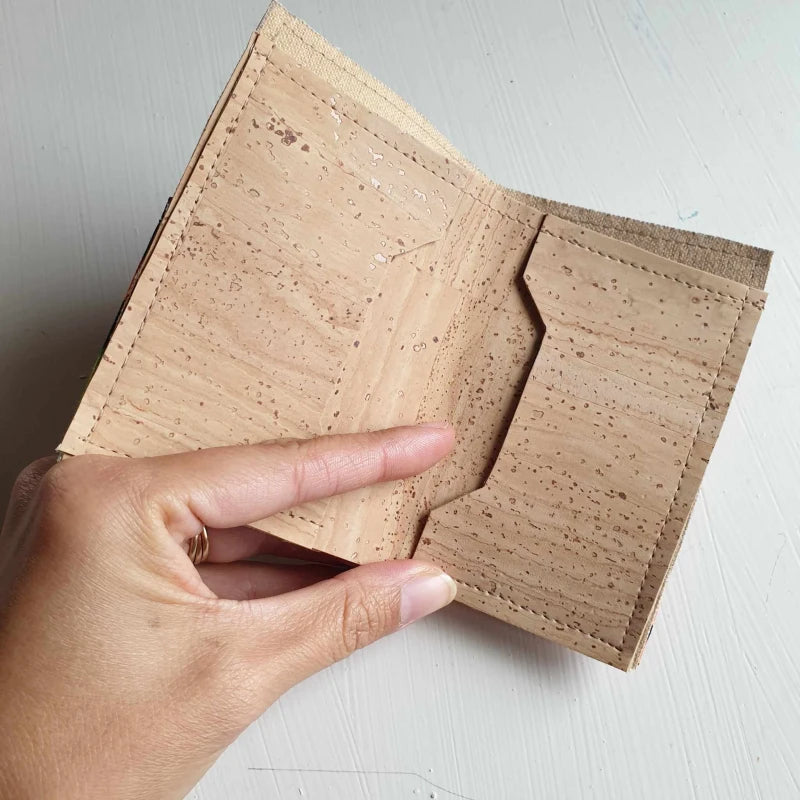 Porte-cartes Frangipanier Rose