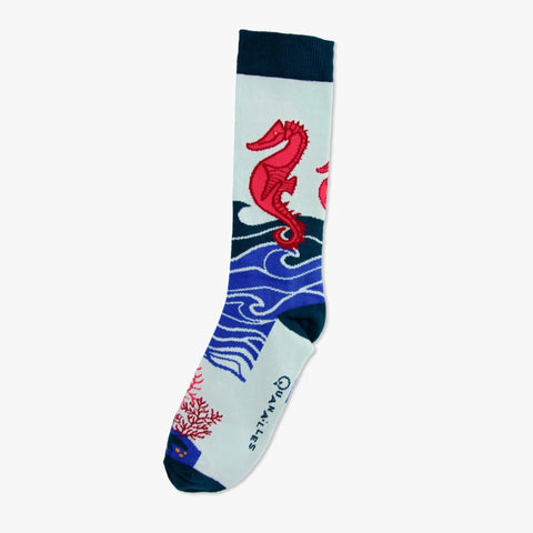 GIB La Manufacture | Paire de chaussettes "L'hippocampe"