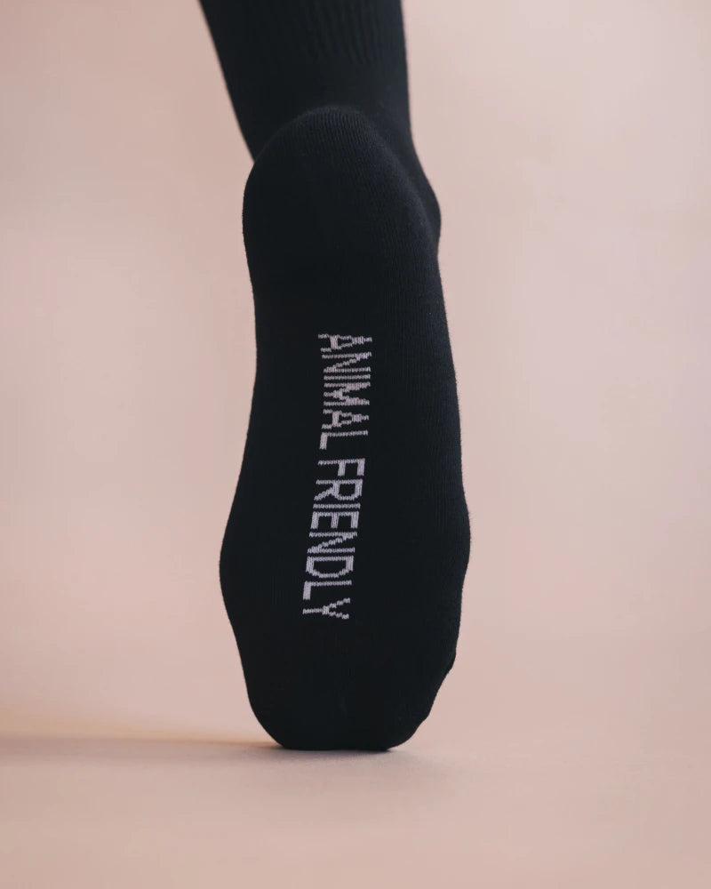Animal Friendly Sock Black