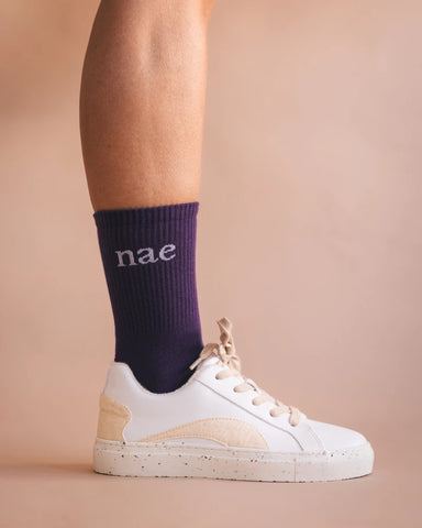 Animal Friendly Sock Purple