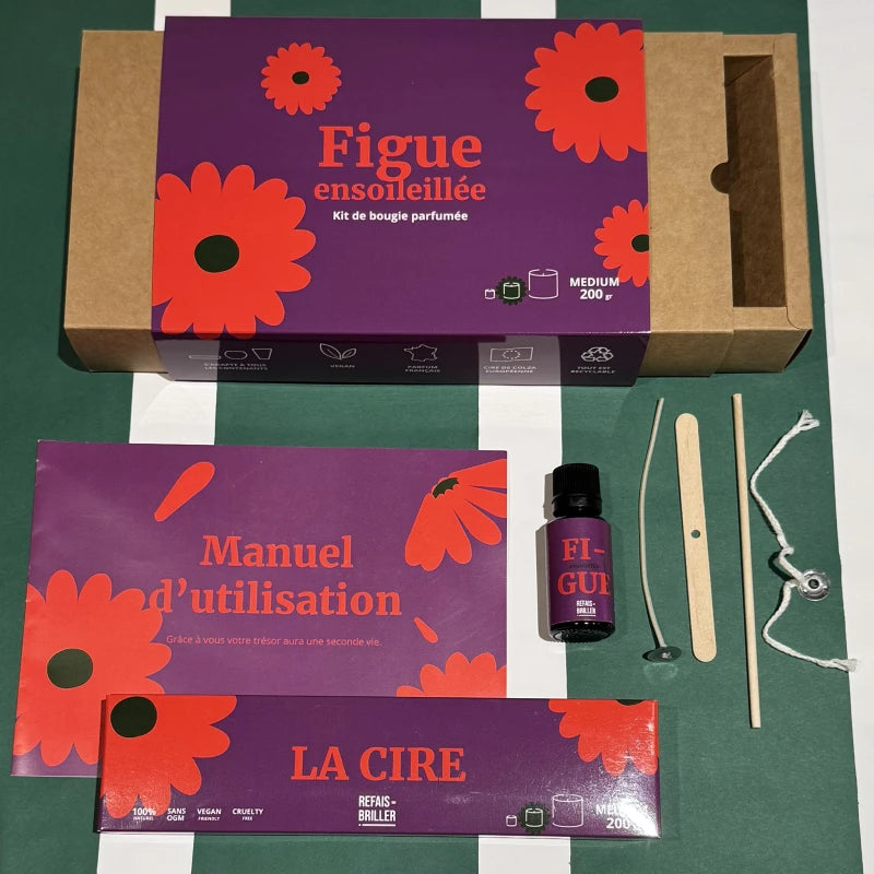 Kit de bougie parfumée - Médium