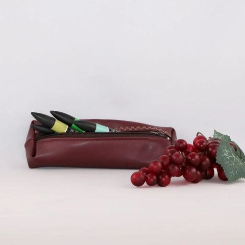 Petite trousse en alter-cuir de raisin